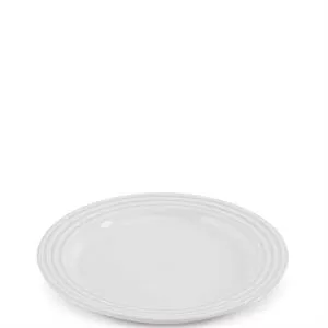 Le Creuset White Stoneware Side Plate 22cm